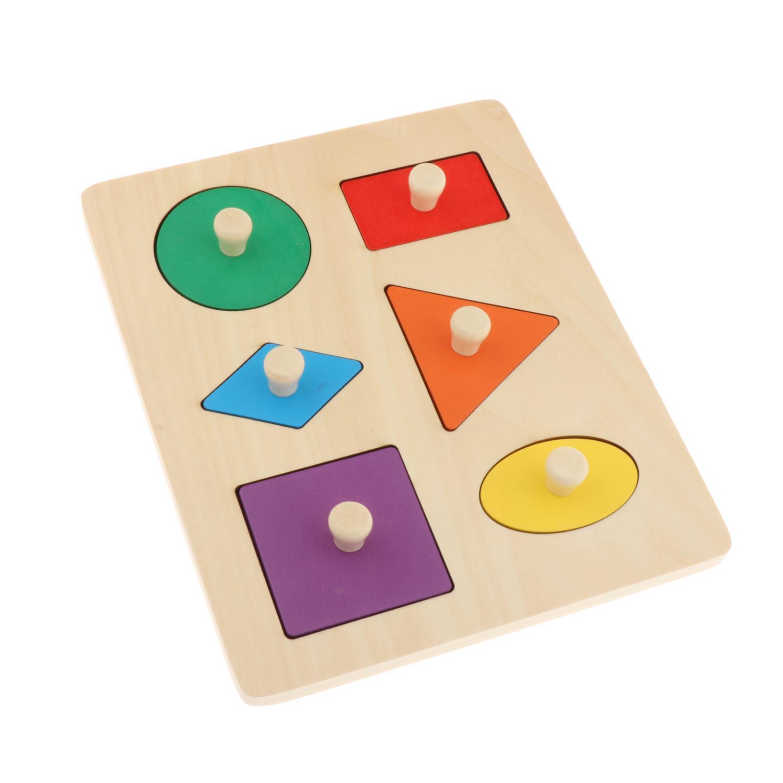 Wooden Colors Sorting Shape Sorter Toy Shape Matching Toys Early eBay