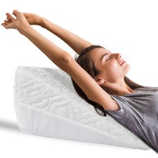 Wedge Pillow Acid Reflux Orthopaedic Body Pain Relief Up Support Bed Deep Sleep