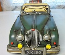 JAGUAR XK-150 CREAM IN GREEN L H DRIVE TIN VERY NICE AS SEEN XK-150 GREEN JAGUAR