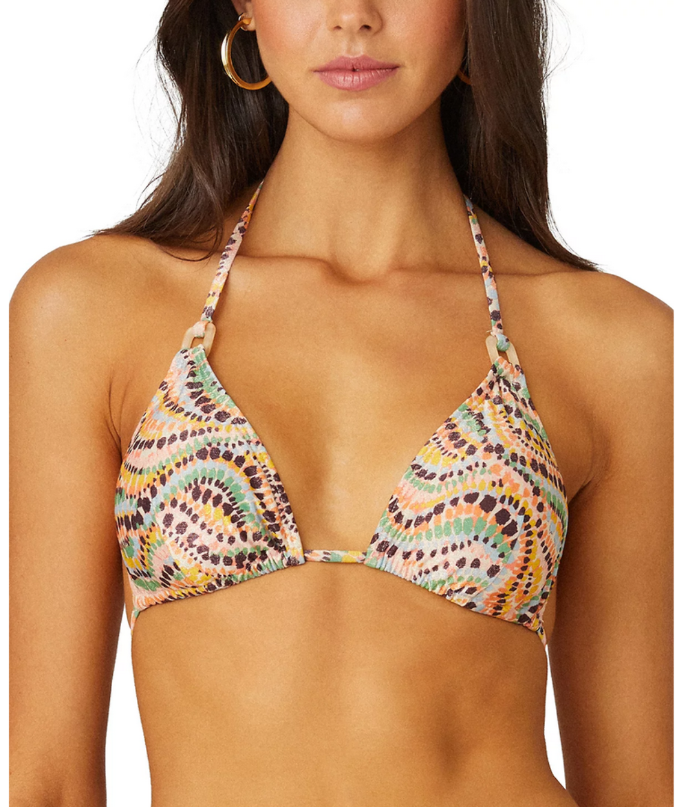 Shoshanna Ring Triangle Bikini Top 17D 387 | eBay