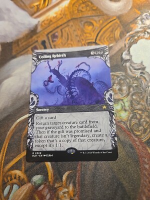 Coiling Rebirth Showcase MTG Bloomburrow - Pack Fresh -