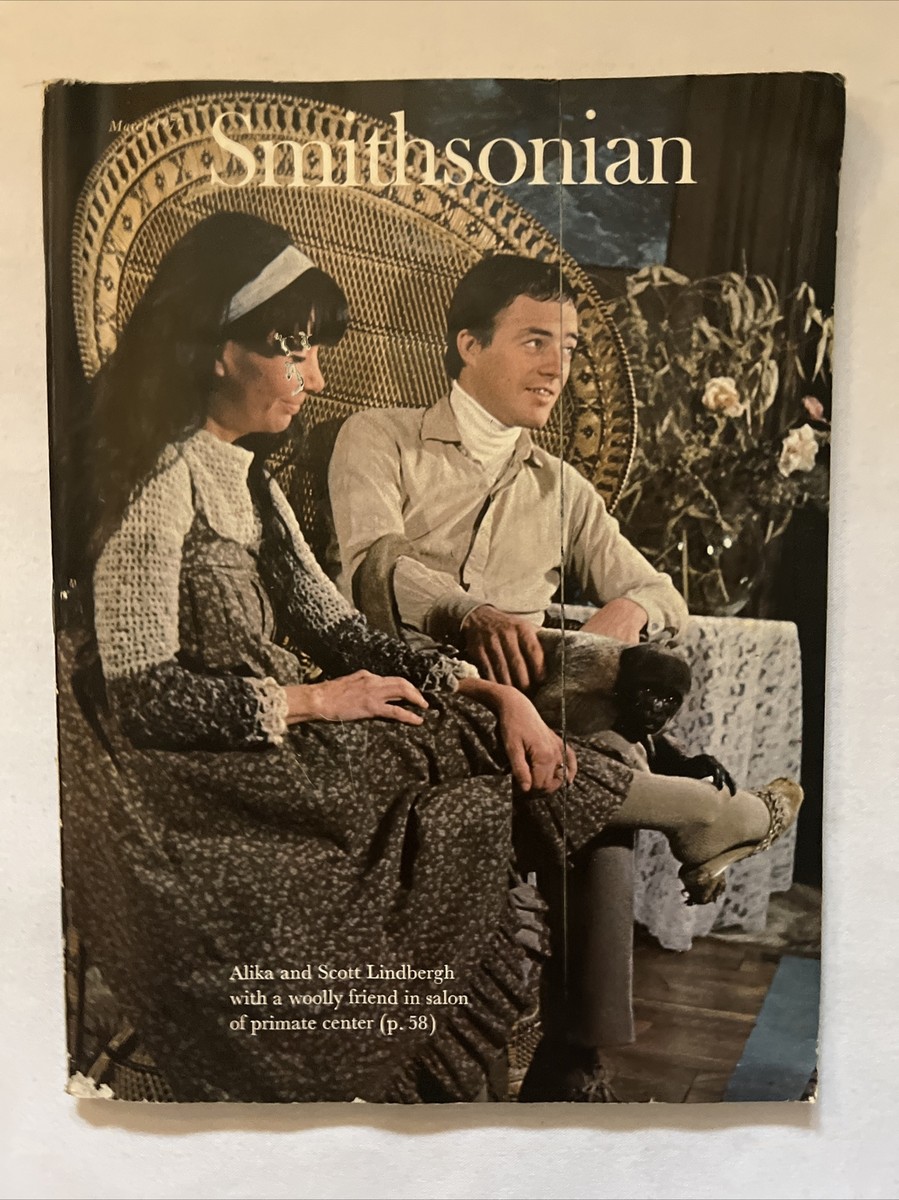 1977 March Smithsonian Magazine Alika And Scott Lindbergh (MH345