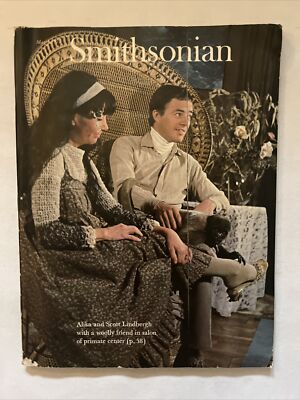 1977 March Smithsonian Magazine Alika And Scott Lindbergh (MH345 1977 March Smithsonian Magazine Alika And Scott Lindbergh (MH345