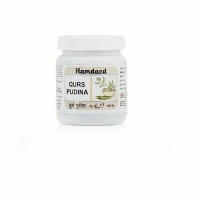 Hamdard Qurs Pudina (100tab) Complete Unani Formula