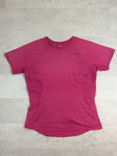 Nike Women's Shirt Pink Sz Medium Dri 