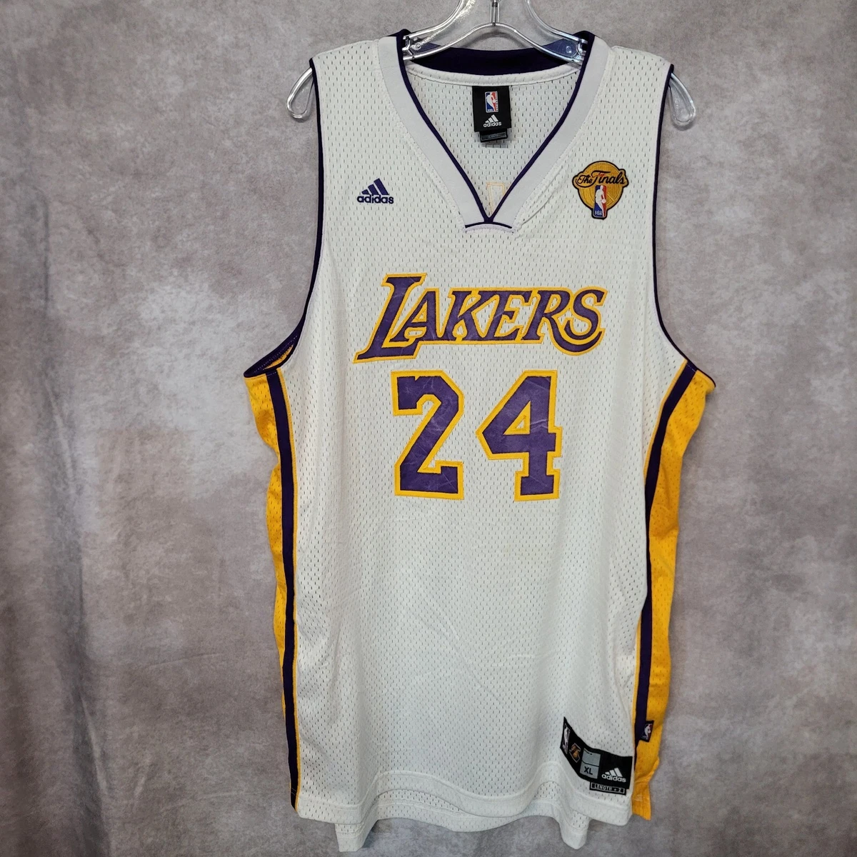 Los Angeles Lakers uniform worn in NBA Finals by Kobe Bryant