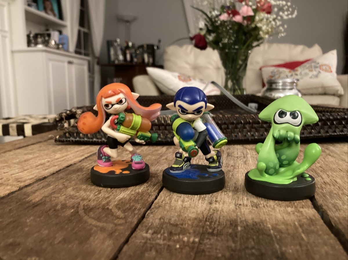 Nintendo Splatoon Series 3-Pack Amiibo Figures 45496892968| eBay