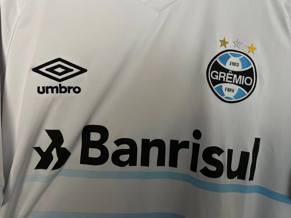 GREMIO 2021/2022 AWAY FOOTBALL SHIRT UMBRO SOCCER JERSEY SIZE L ADULT - Image 3 of 4