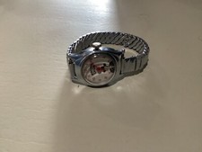 Vintage Original Hopalong Cassidy 1950s Chrome From Hoppy Watch US time