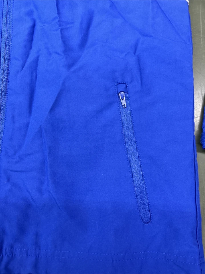 Chaqueta de fútbol juvenil Xara Génova talla grande NUEVA con etiquetas azul real Foto 2 de 4