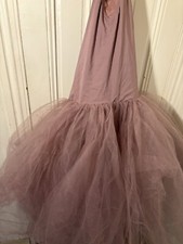 WEISSMAN PURPLE TOLL, BALLET DRESS WITH LEOTARD SIZE: XL  