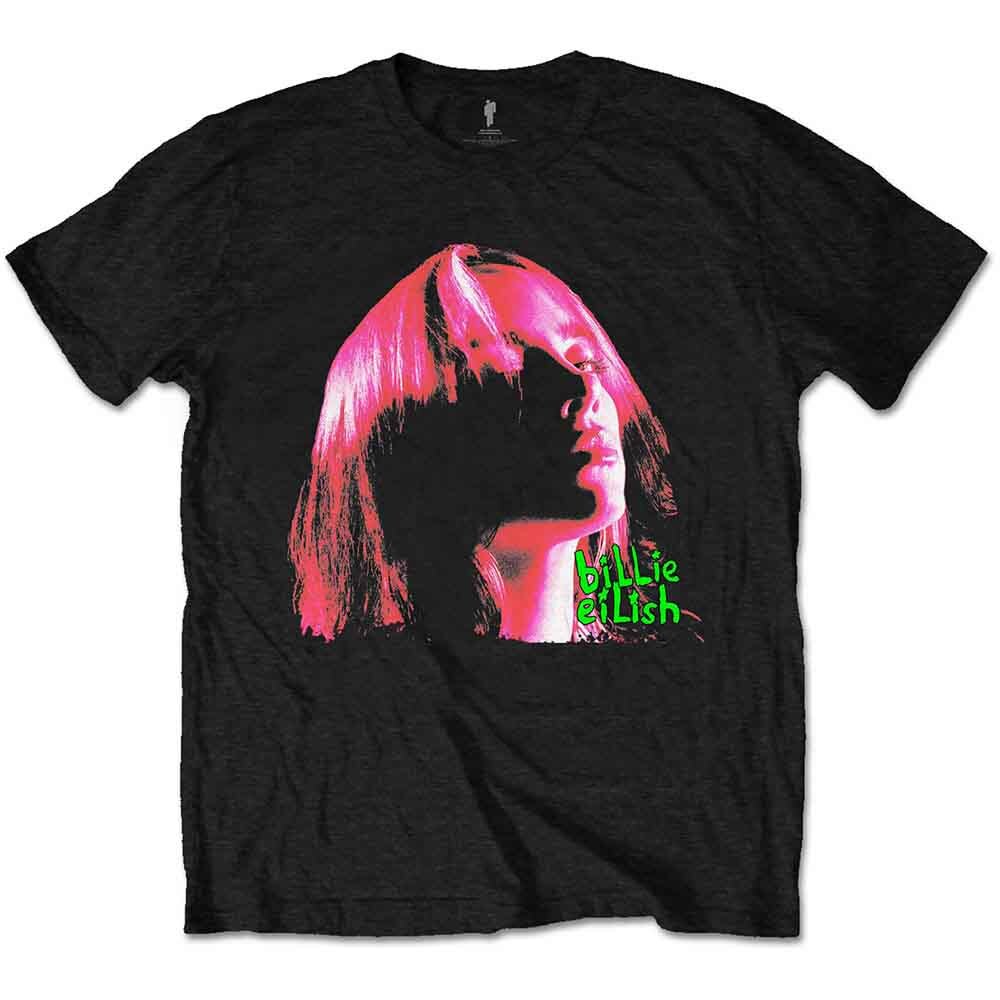 Billie Eilish - Neon Shadow Pink | Mens Black