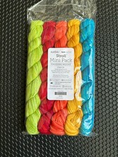 KnitPicks Stroll Mini Pack - Fingering Weight Yarn - Clown Car 5 Colors, 460 yd