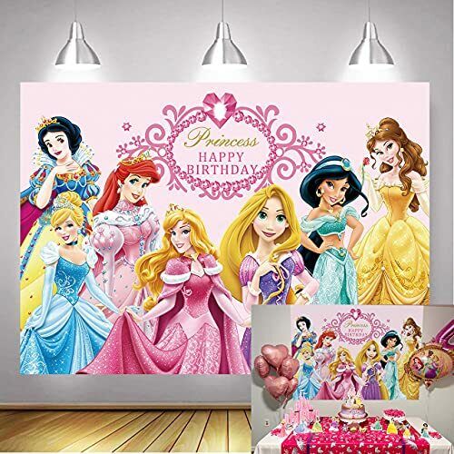 Kara's Party Ideas Disneyland Princesses Birthday Party | Kara's Party Ideas