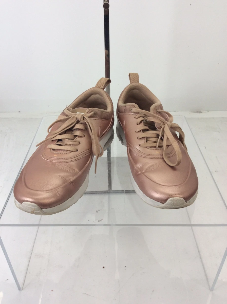 Resolver montículo El uno al otro Nike Air Max Thea SE Metallic Red Bronze Running Shoes 7.5 | eBay