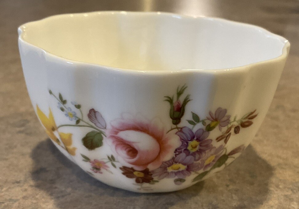 【USED】 CROWN DERBY Posies プレート　ケーキ Royal Crown Derby Posies Variant Ashby 2 Bread Plates