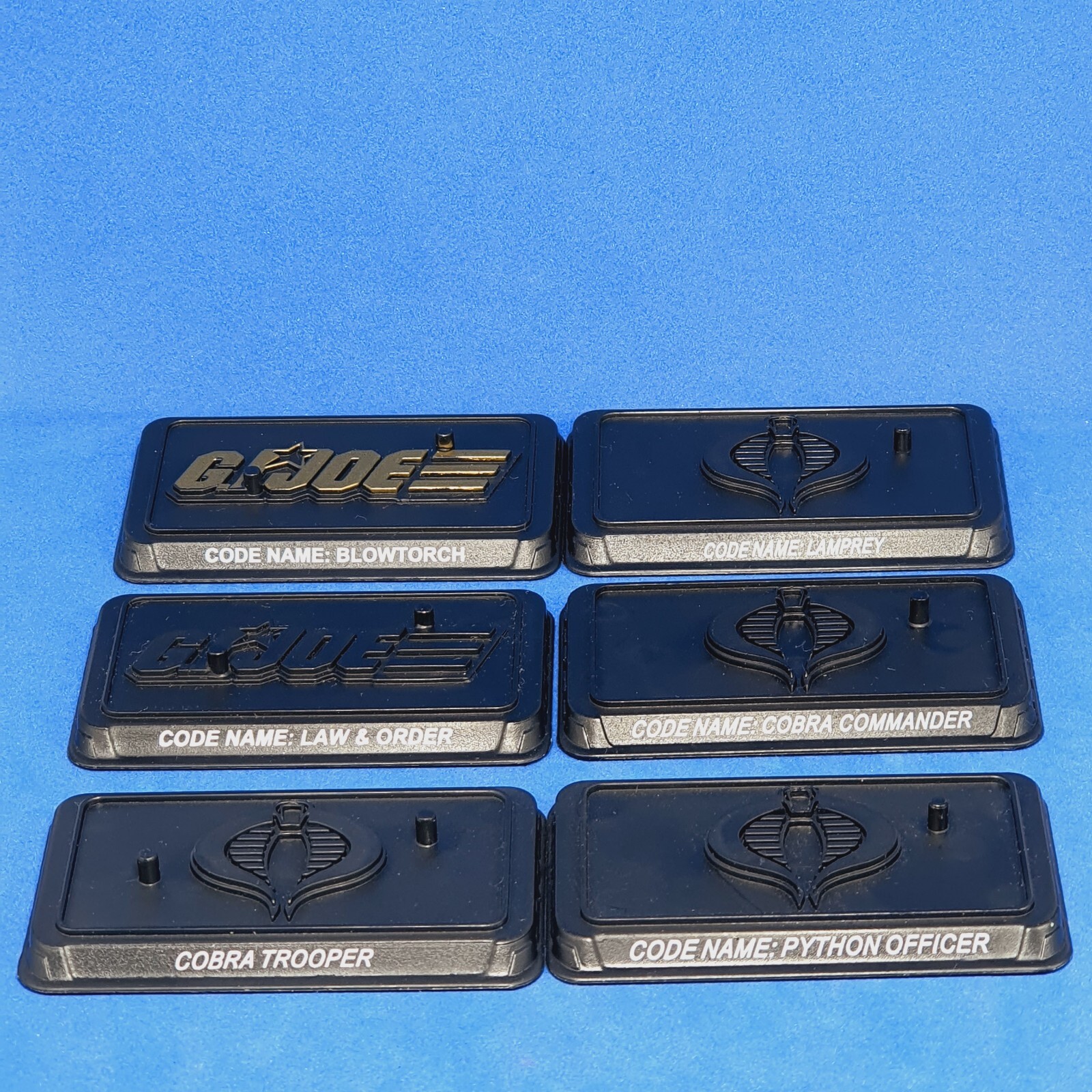 Gi Joe Action Figure Display Stands 2007 Lot Accessories Cobra G.I.Joe ARAH