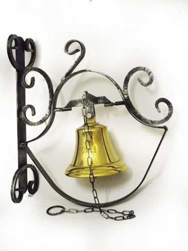 Campanello Da Porta In Ghisa Rustico - Decorativo Per Casa Colonica, Giardino O Esterno - Foto 3