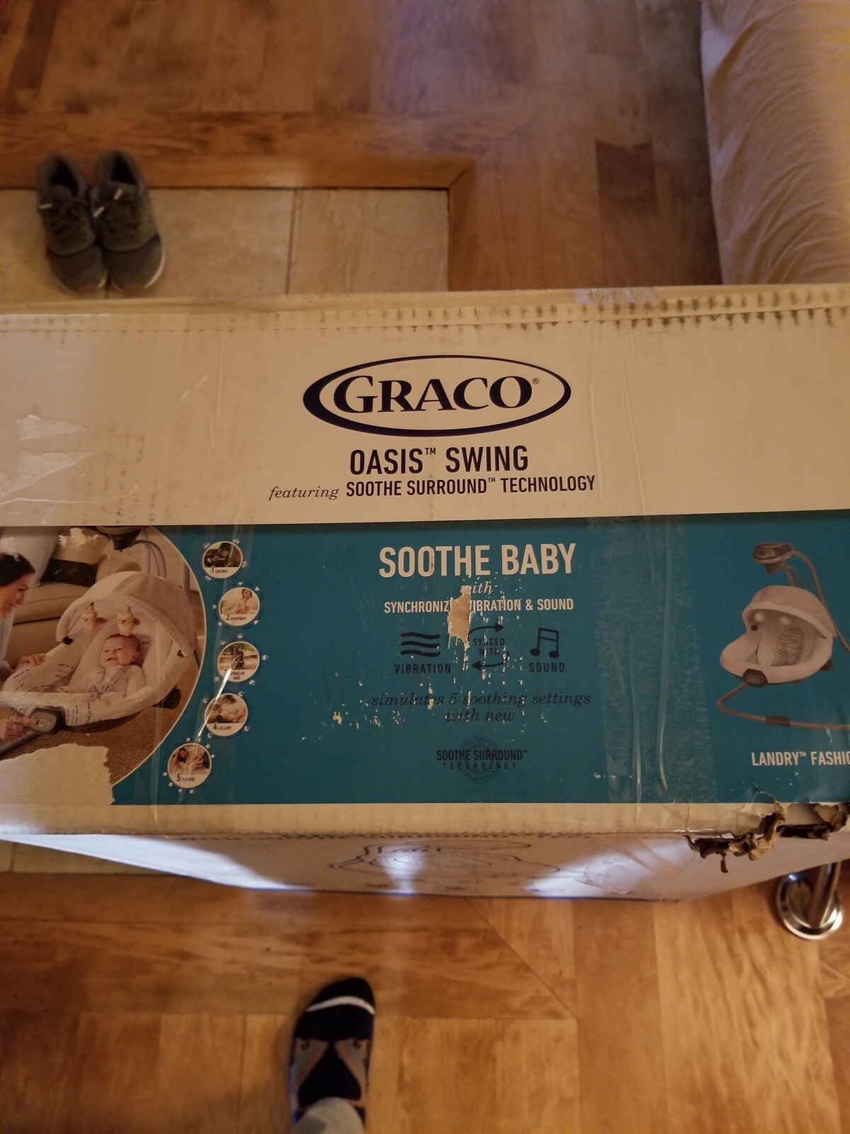 oasis swing with soothe surround technology