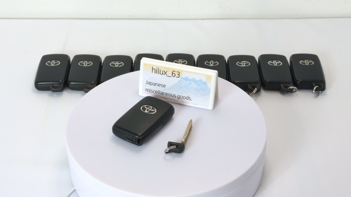 TOYOTA 2 Button Smart Key 271451-5300 OEM Prius Aqua Alpha Wish 10