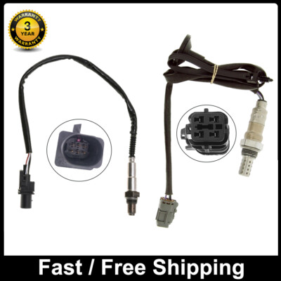 2pcs Oxygen Sensor Up+Down For Kia Forte/ Forte5 Rondo & Hyundai Elantra Tucson