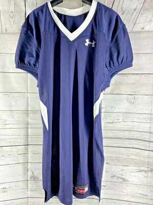 Under Armour Men's Football Player Jersey White, Navy, Black, Red