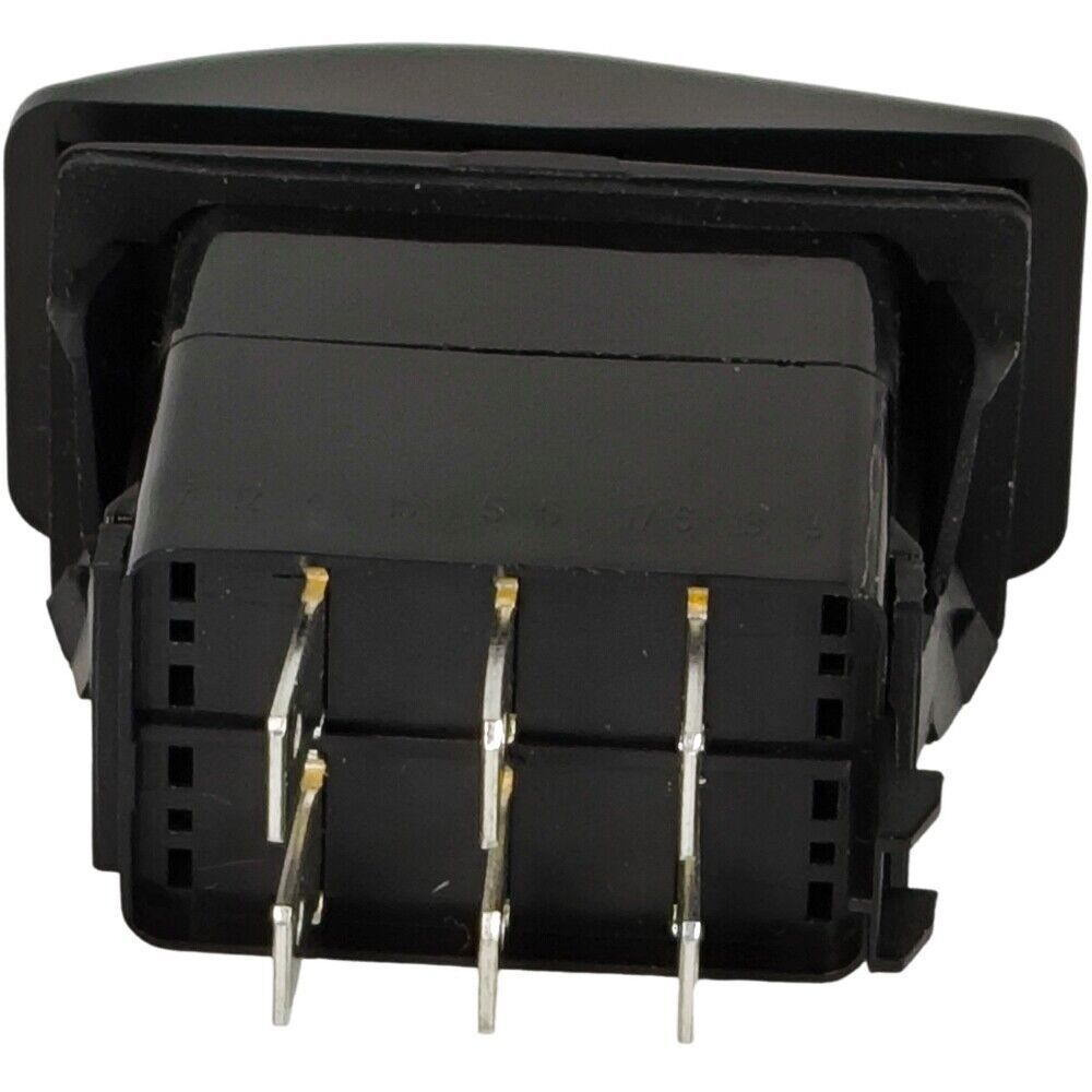 6 Pin ON-Off-ON Rocker Switch VLD2S00B-AZC00-000 DPDT 20A 12V DC | eBay