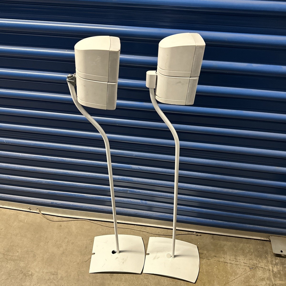 Pair of Bose Acoustimass Double-Cube Speakers with Floor Stands
