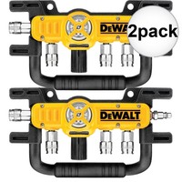 2pk Quadraport Four-port Air Line Splitter Dewalt D55040 on sale 2pk Quadraport Four-port Air Line Splitter Dewalt D55040 on sale