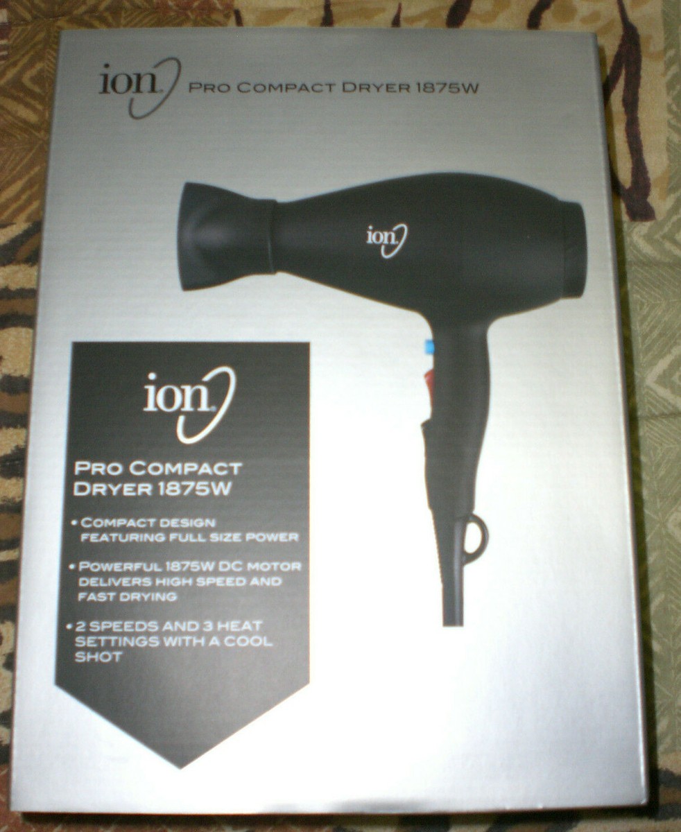 NEW IN THE BOX ION PRO COMPACT DRYER 
1875 WATTS Amazon.com : Hot Tools Pro Signature 1875W Folding Handle  main image 3