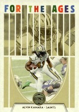 Alvin Kamara 2022 Legacy Football - For the Ages #FA-2 - New Orleans Saints