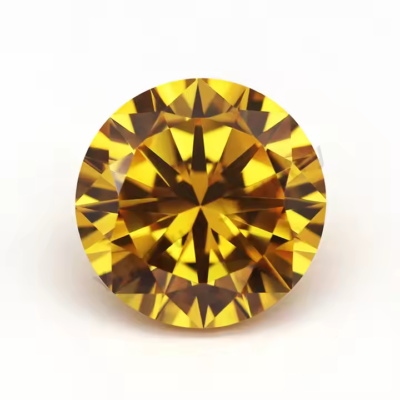 #ad 2 CT Yellow Diamond – Premium Round Cut VVS1 Clarity D Grade Certified T28 $27.50
