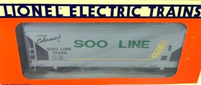 LIONEL 17006 SOO ACF 2bay covered hopper StdO wheatgrain Never Run LNinBox