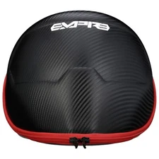 Empire Universal Goggle Case - Black W Red Zipper