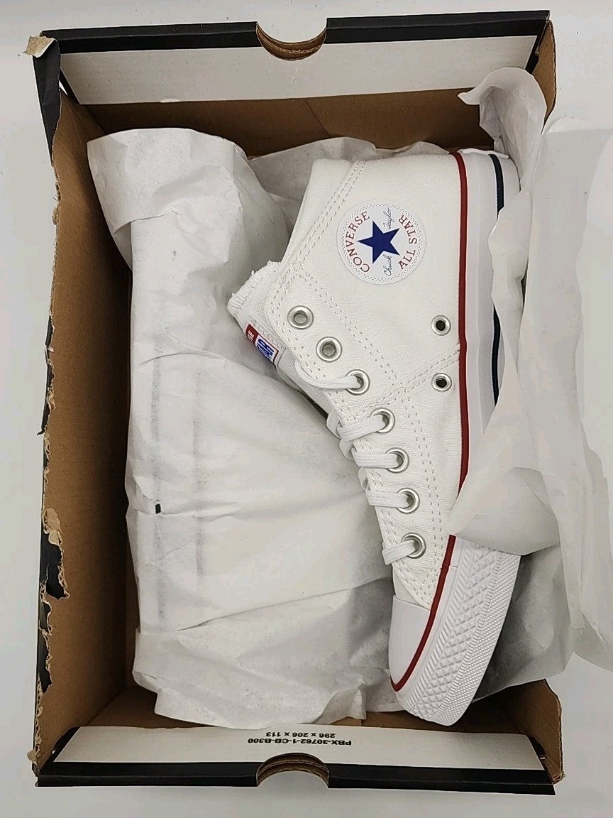Converse Chuck Taylor All Star Mid Madison Shoes 563511F White Women's Size 10 thumbnail 7