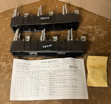 GE THMC3364 Overfuse Kit 200A 250/600V Fuse Blocks With Instructions
