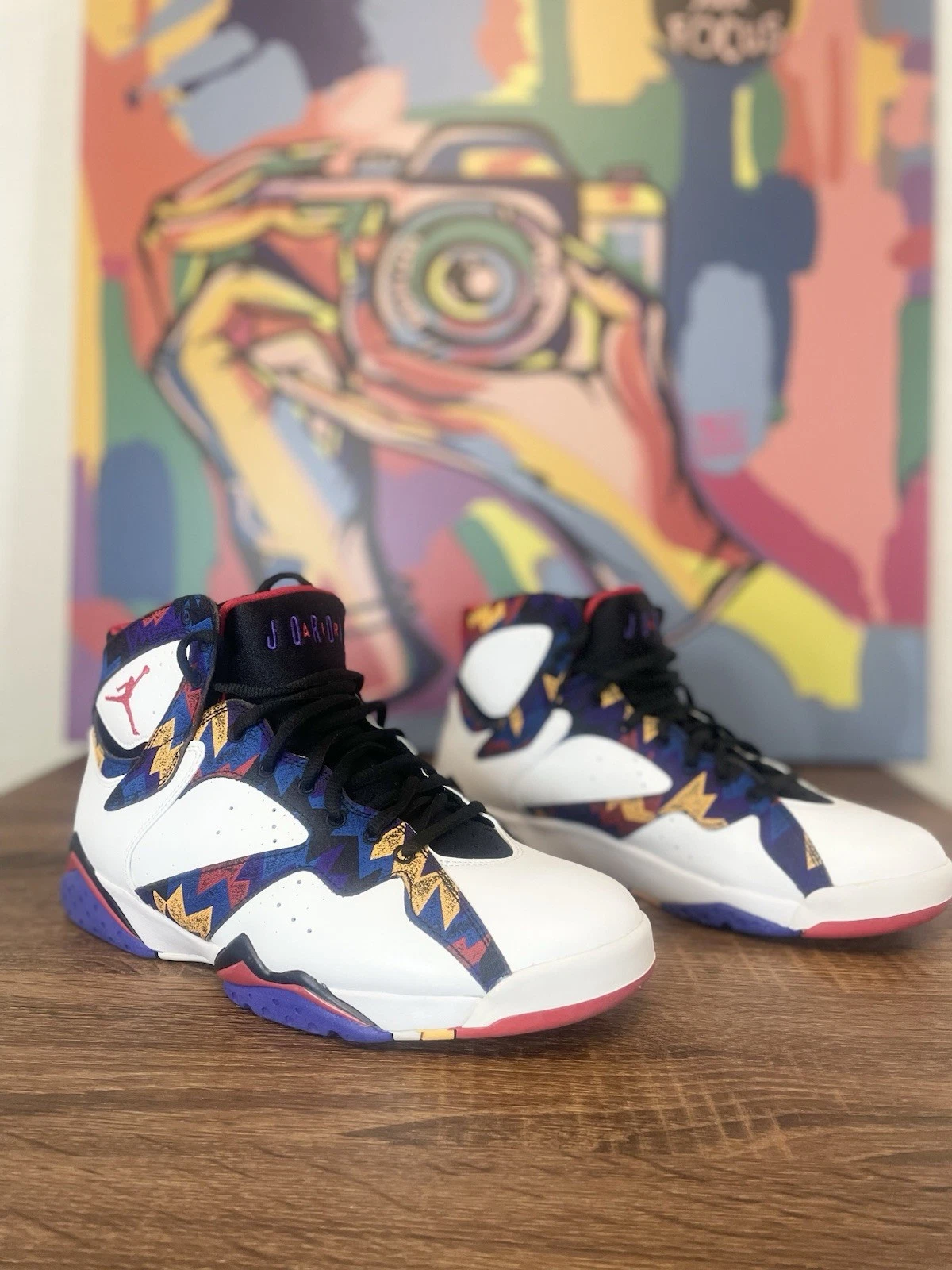 Jordan 7 nient'altro che rete taglia 10 5