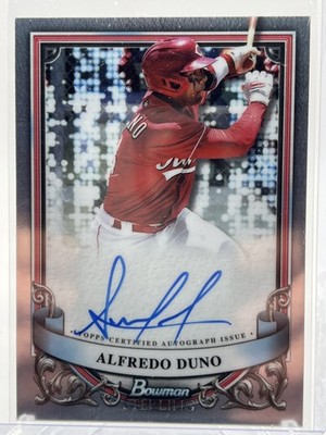 2024 Bowman Sterling Prospect Autographs #PA-AD Alfredo Duno Auto