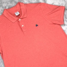 Brooks Brothers L Slim Fit Performance Polo S/S Stretch Supima Peach Shirt