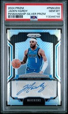 2024 PANINI PRIZM PENMANSHIP SILVER PRIZM #PNMJDH JADEN HARDY PSA 10