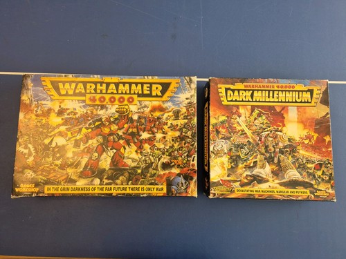 Warhammer 40k 2nd edition starter set plus Dark Millennium complete sets