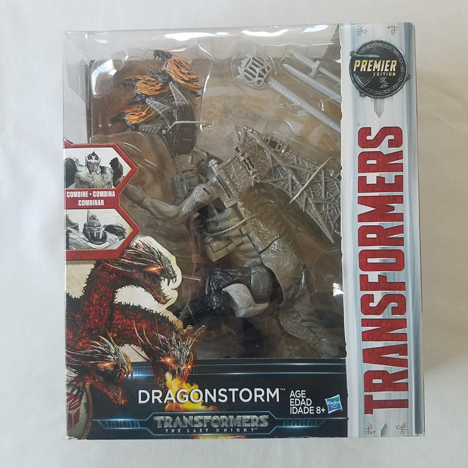 Transformers The Last Knight TLK Premier Edition Leader Class Dragonstorm New