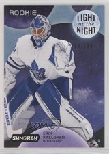 2022 Upper Deck Synergy Light Up The Night Rookies Blue /399 Erik Kallgren 5x5