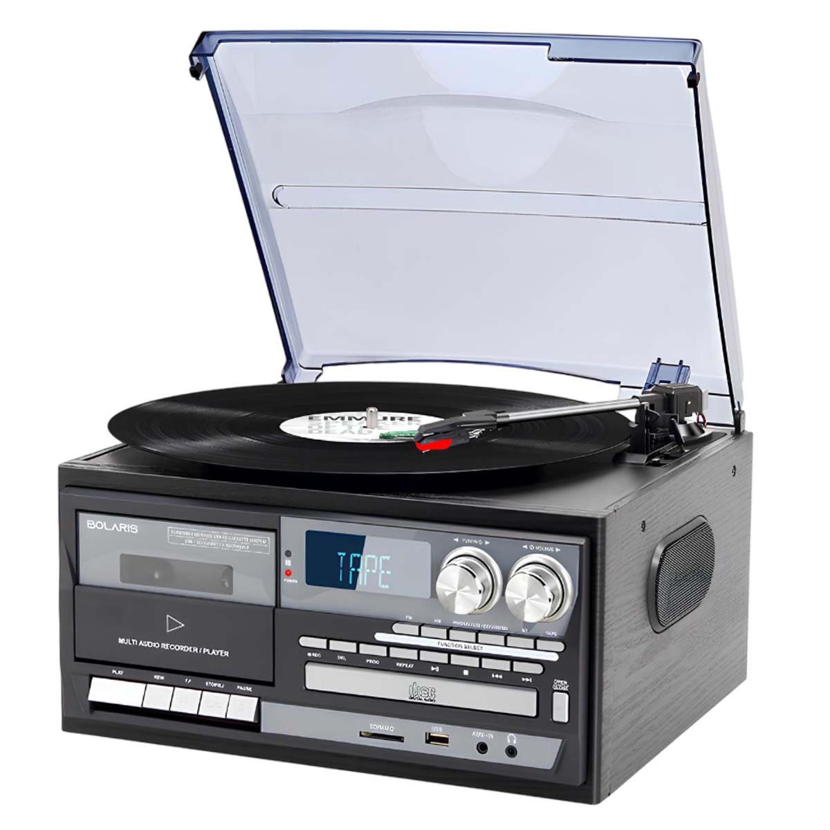 Platine Vinyles Bluetooth Belfast pour écouter vos anciens CD, K7 et vinyles - 3