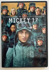 Mickey 17 DVD, 2025 Sci-Fi Thriller   Robert Pattinson   Near Pristine Disc