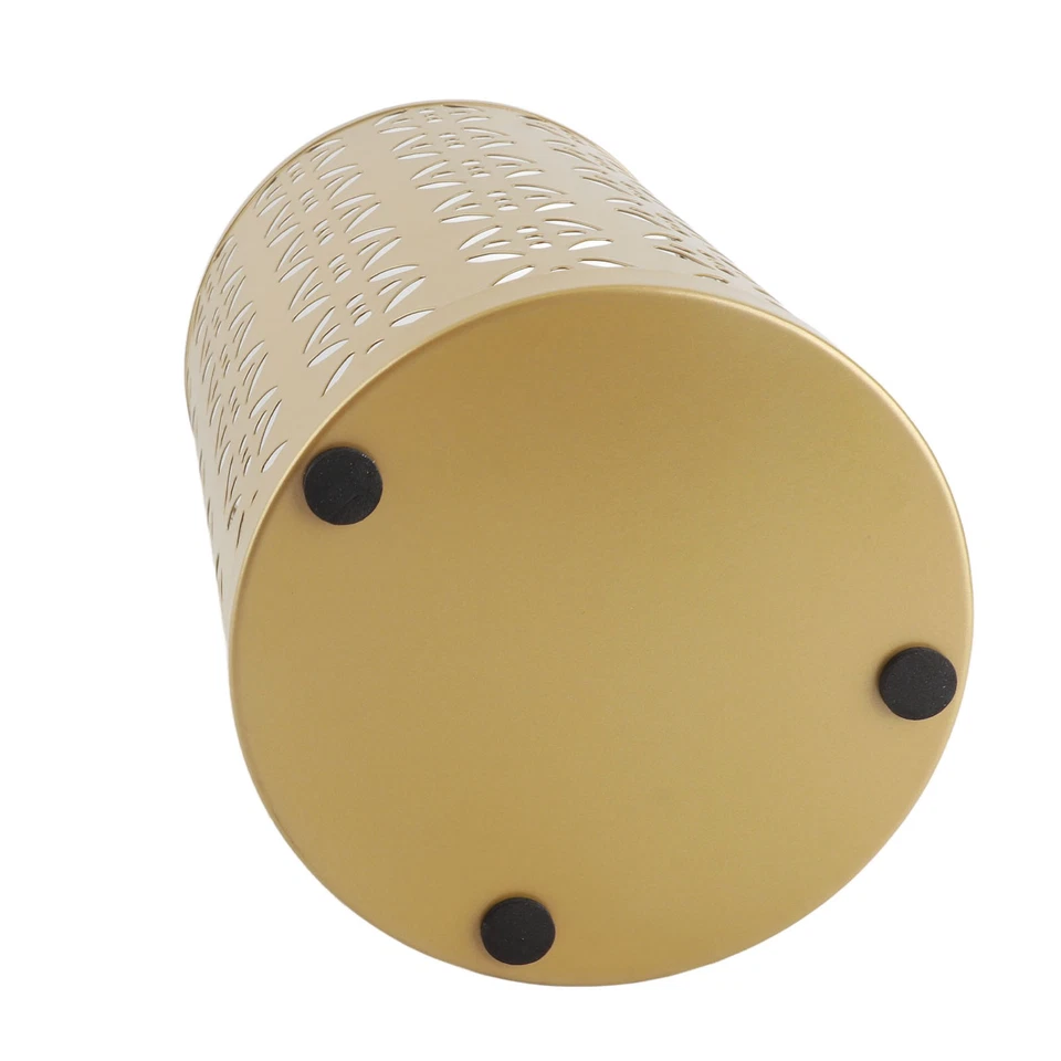 Gold 23x15x15cm Umbrella Holder Round Rust Proof Stylish Hollow Copper - Image 4 of 4