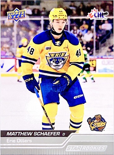 Matthew Schaefer [Exclusives Star Rookie] #362 2023 Upper Deck CHL card