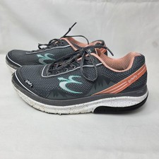 Gravity Defyer Womens 10.5 VersoShock Running Shoes Gray Coral