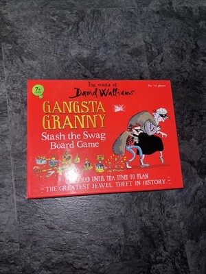 Gangsta Granny Stash the Swag Brettspiel David Williams vollständig sehr guter Zustand 
