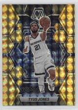 2022-23 Panini Mosaic Reactive Yellow Mosaic Prizm Tyus Jones #194 0y59